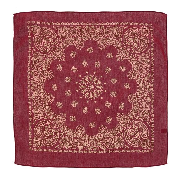CTM Accessories Ctm Metallic Gold Paisley Print Bandana Poshmark
